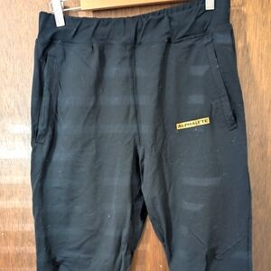 Alphalete mens slim tapered gym workout joggers